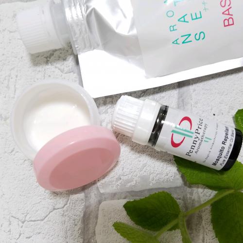 アロマオイルでハンドクリーム